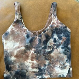 Lululemon Tie Dye Align Top Sz 6